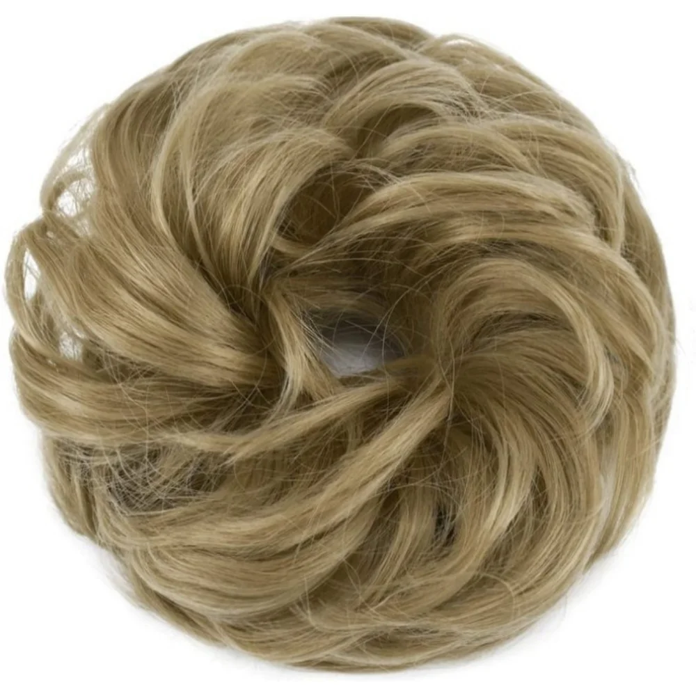 Blooming Hair Ash Blonde Messy Bun Extensi…